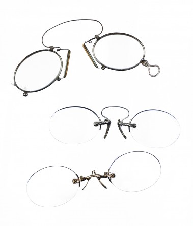 Lorgnon pince nez  