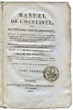 Livre Manuel de loculiste et dictionnaire ophtalmologique par Monsieur de Wezenel